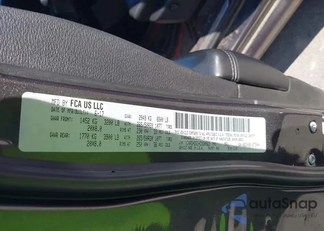 2017 Dodge Durango Gt Rwd z USA, uszkodzony, nr VIN 1C4RDHDG1HC930663